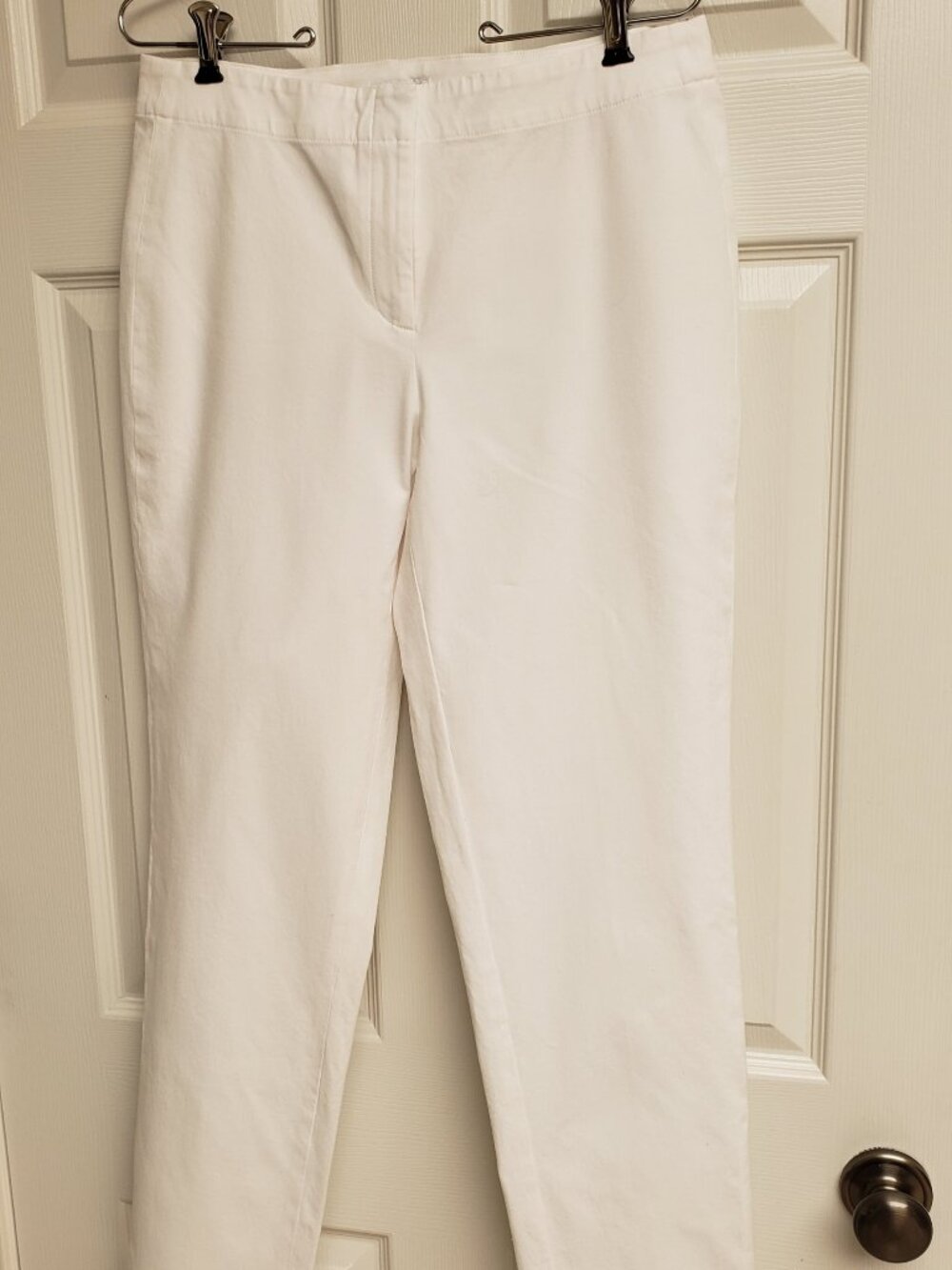 JJill White Tall Cropped Pants